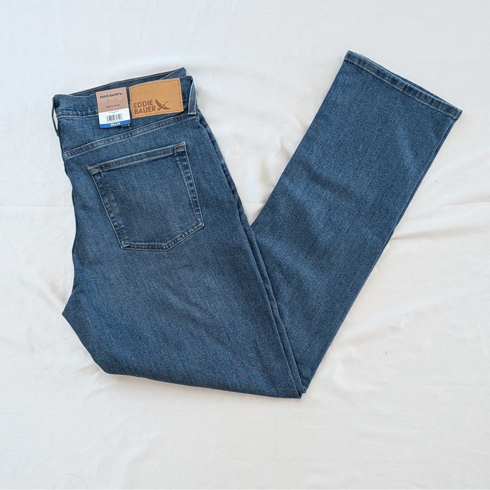 New Eddie Bauer Men's Denim Jeans Pants 36x34‎
